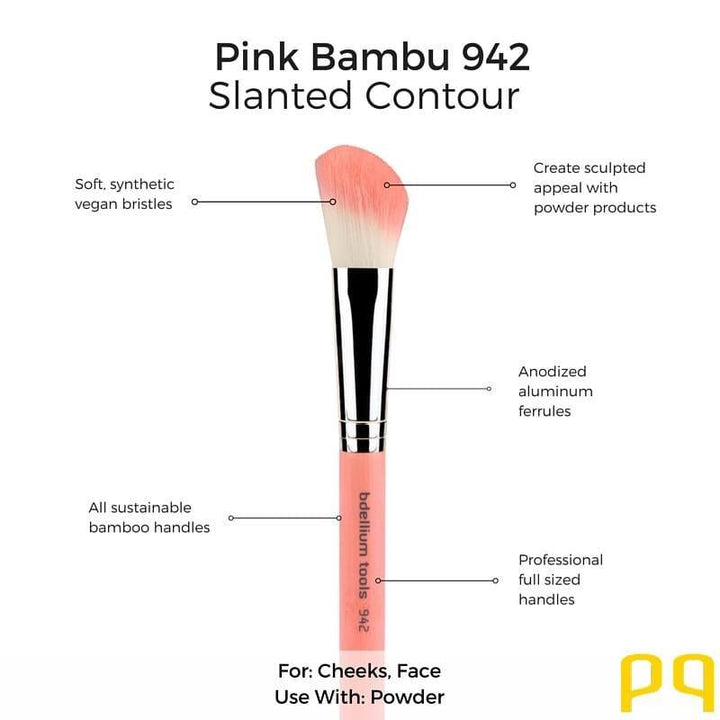 Pink Bambu 942 Slanted Contour - Bdelliumtools