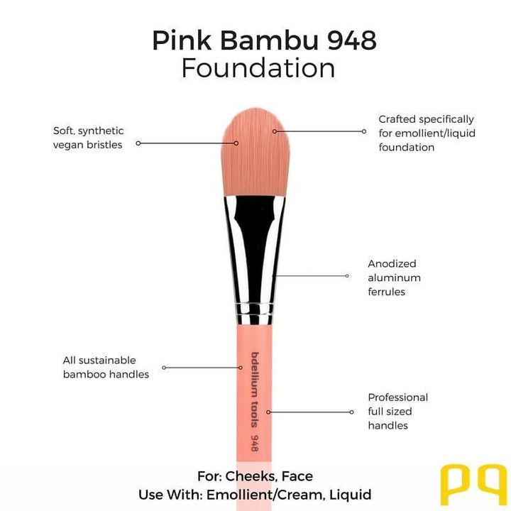 Pink Bambu 948 Foundation - Bdelliumtools