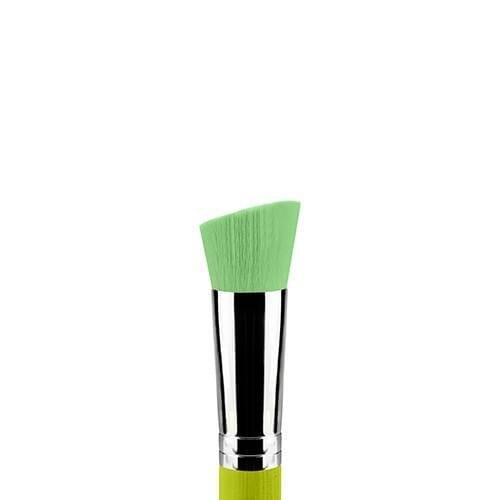 Green Bambu 956 Slanted Precision Kabuki - Bdellium Tools