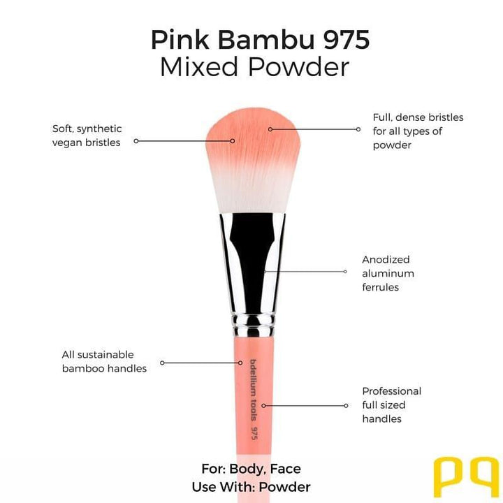 Pink Bambu 975 Mixed Powder - Bdellium Tools